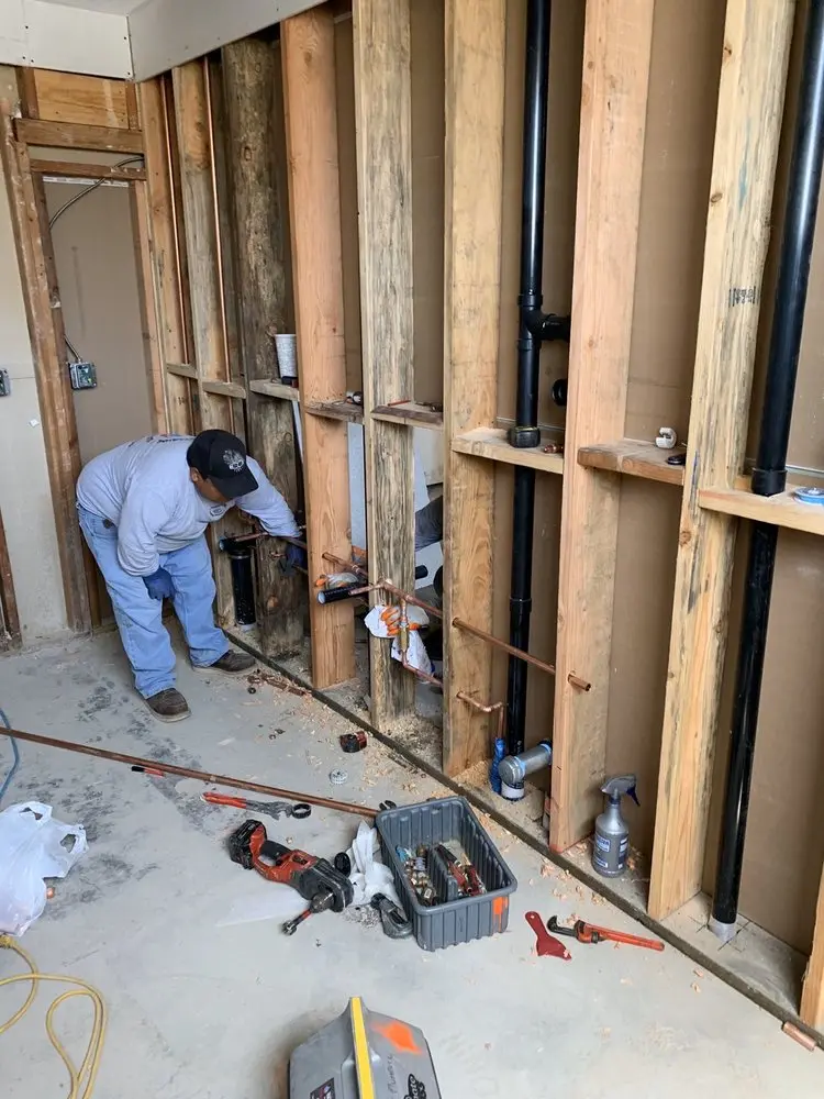 Commercial rough-in plumbing for Commercial Plumbing in Ridgewood Junction